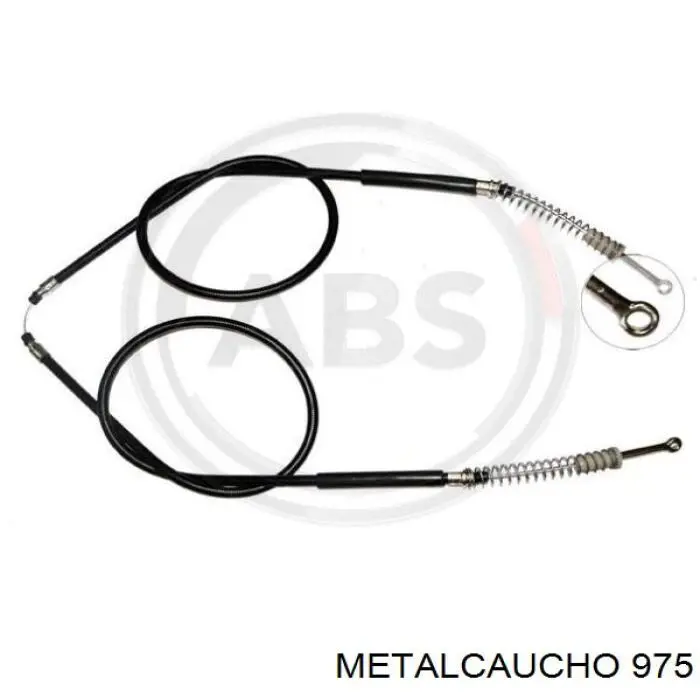 975 Metalcaucho Кріплення глушника заднє