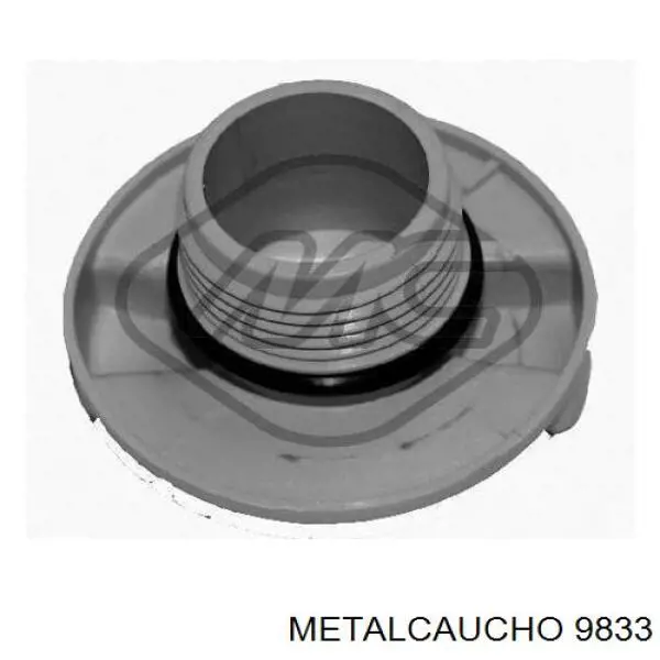 Купити 9833 Metalcaucho Шланг/патрубок интеркуллера