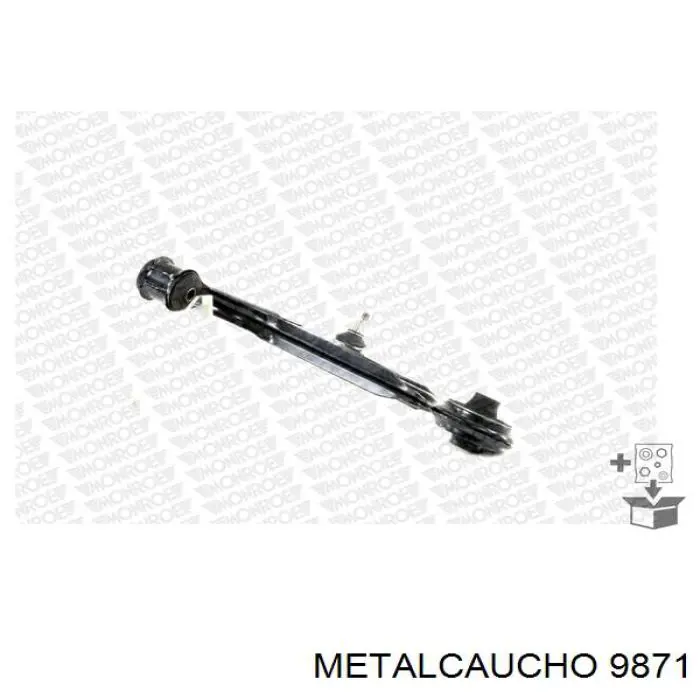 Шланг/патрубок интеркуллера 09871 Metalcaucho