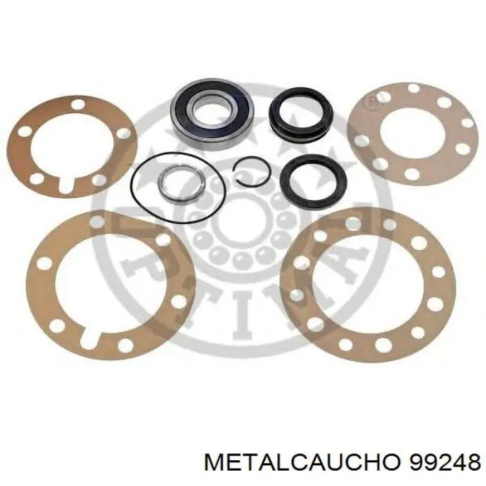 Купити 99248 Metalcaucho Шланг/патрубок радіатора охолодження, верхній
