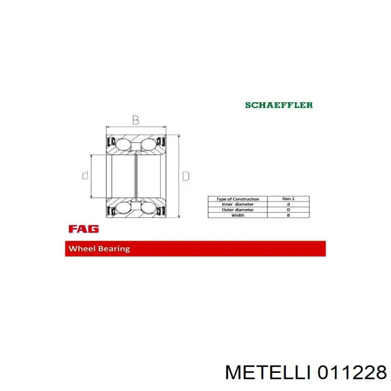 Купити 011228 Metelli 