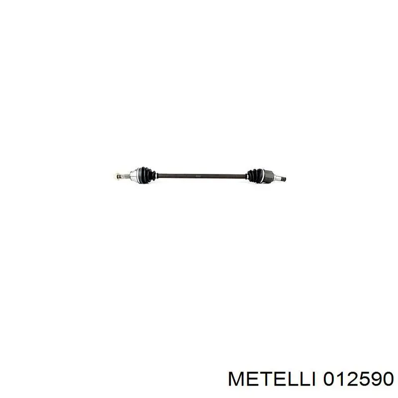 012590 Metelli Напрямна клапана, випускного