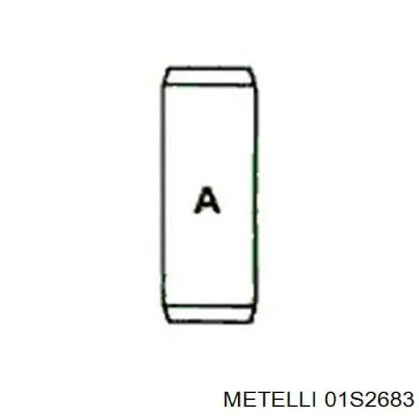 01S2683 Metelli Направляюча клапана, випускного