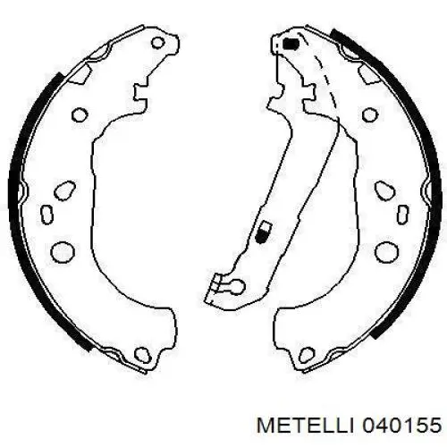 Робочий циліндр Metelli 040155 ціна, від 5.14 USD