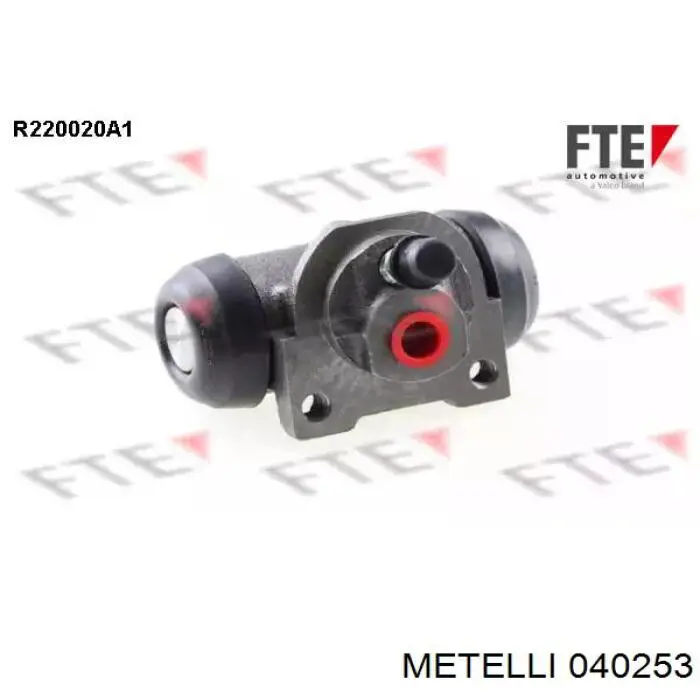 Купити 040253 Metelli Циліндр гальмівний колісний/робітник, задній