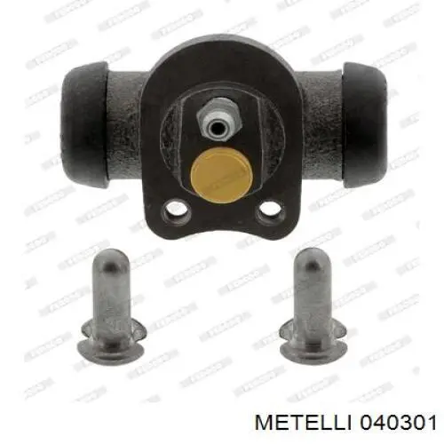 Циліндр гальмівний колісний/робочий, задній Metelli 040301 ціна, від 6.15 USD