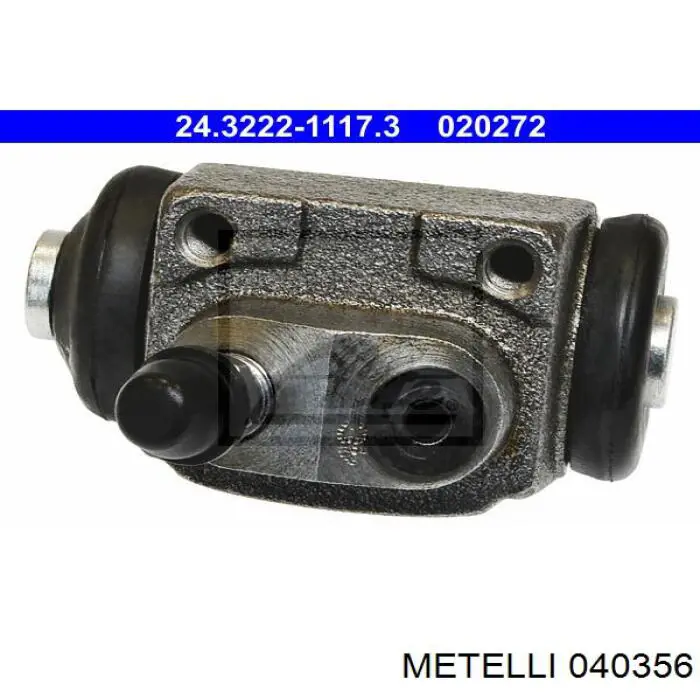 Циліндр гальмівний колісний/робітник, задній 040356 Metelli