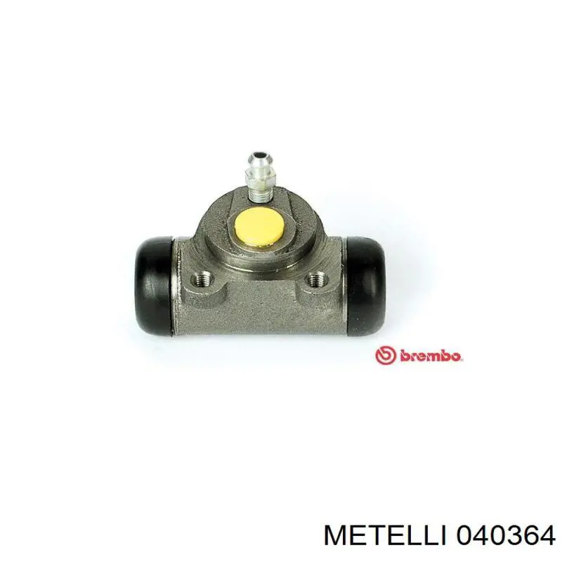 Циліндр гальмівний колісний/робітник, задній 040364 Metelli