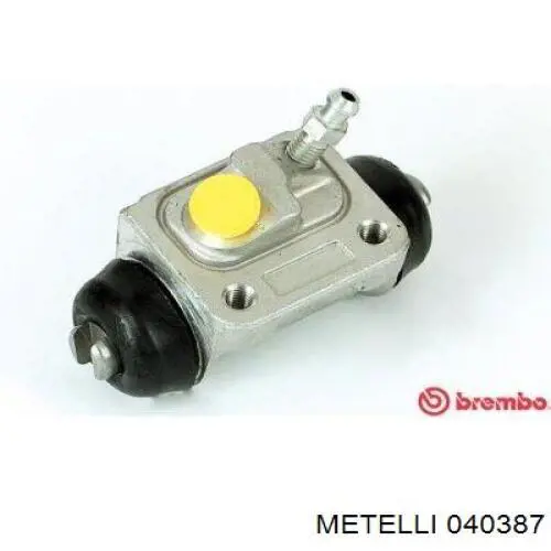 Циліндр гальмівний колісний/робочий, задній Metelli 040387