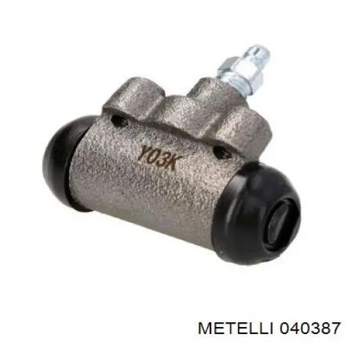 Циліндр гальмівний колісний/робітник, задній Metelli 040387 ціна, від 8.28 USD