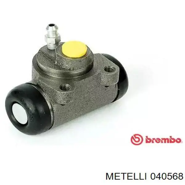Циліндр гальмівний колісний/робочий, задній Metelli 040568