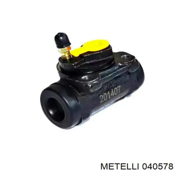 Циліндр гальмівний колісний/робітник, задній 040578 Metelli
