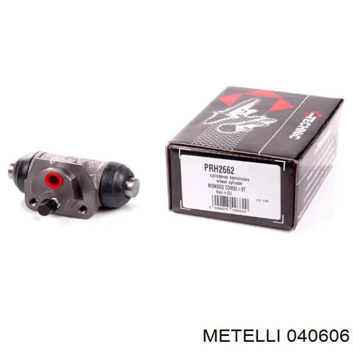 Циліндр гальмівний колісний/робочий, задній Metelli 040606 ціна, від 9.01 USD