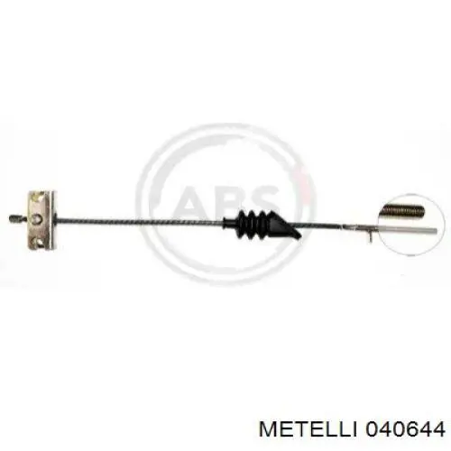 Циліндр гальмівний колісний/робітник, задній Metelli 040644