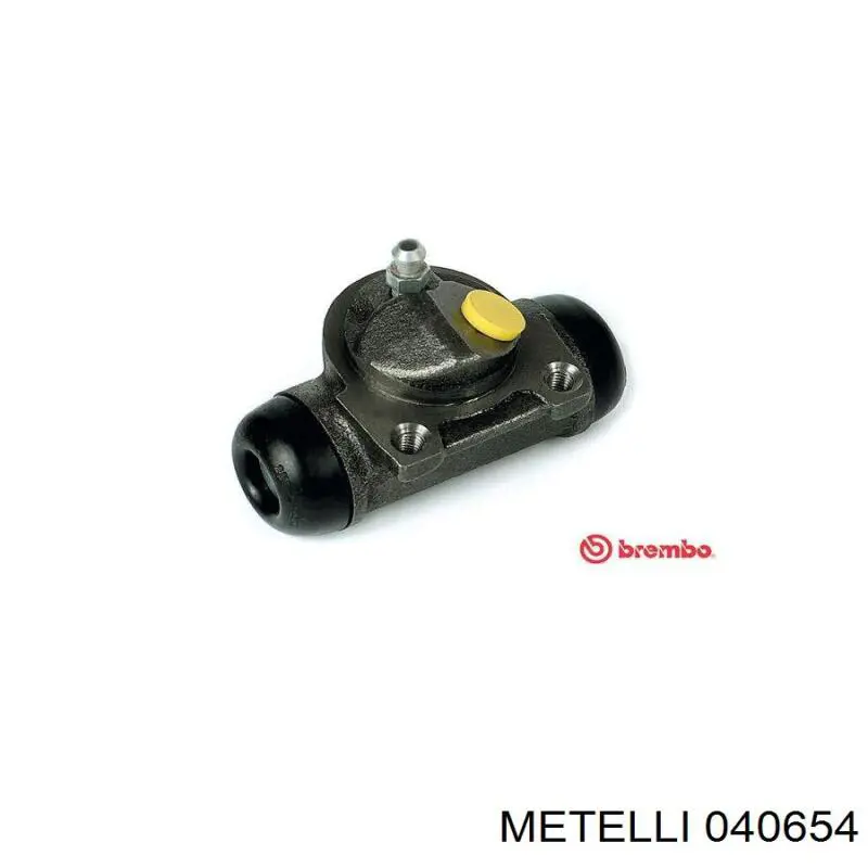 Циліндр гальмівний колісний/робітник, задній 040654 Metelli