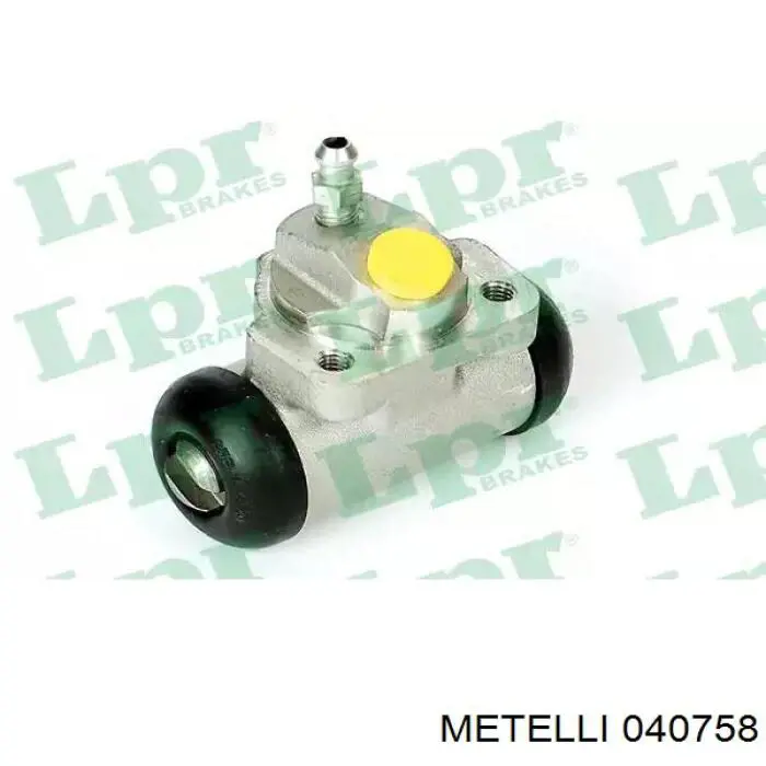 Циліндр гальмівний колісний/робітник, задній Metelli 040758
