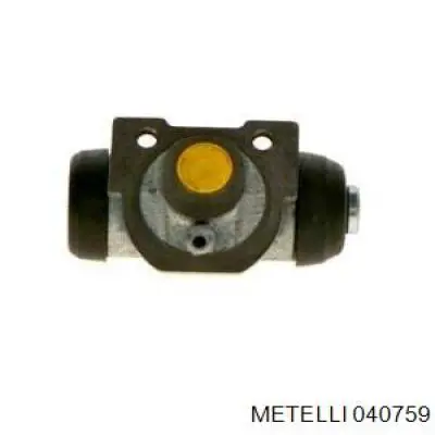 Циліндр гальмівний колісний/робочий, задній Metelli 040759