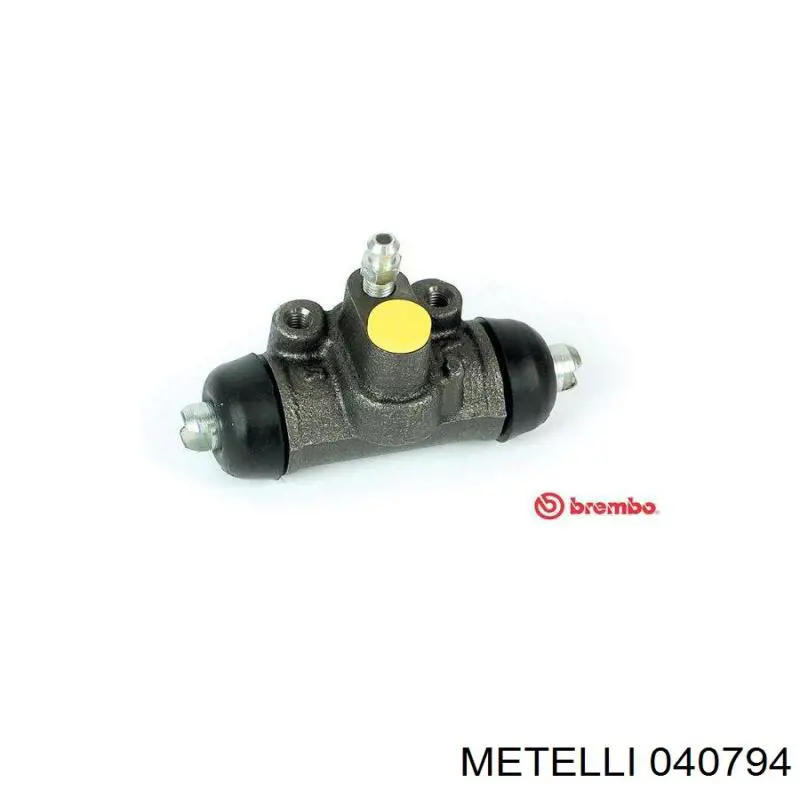 Циліндр гальмівний колісний/робочий, задній Metelli 040794
