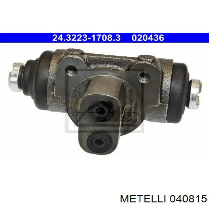 Циліндр гальмівний колісний/робочий, задній Metelli 040815 ціна, від 13.31 USD