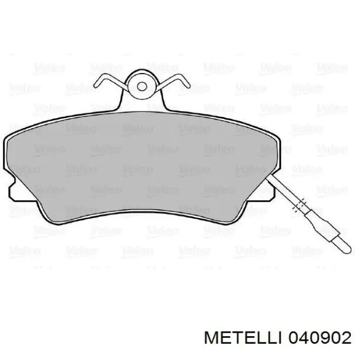 Циліндр гальмівний колісний/робітник, задній 040902 Metelli