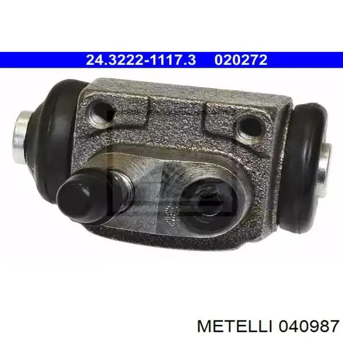 Купити 040987 Metelli Циліндр гальмівний колісний/робітник, задній