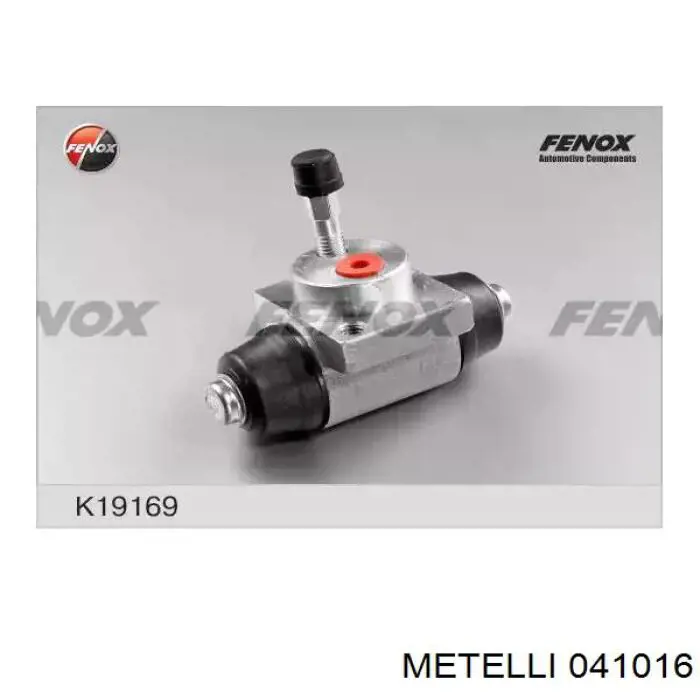 Циліндр гальмівний колісний/робочий, задній Metelli 041016