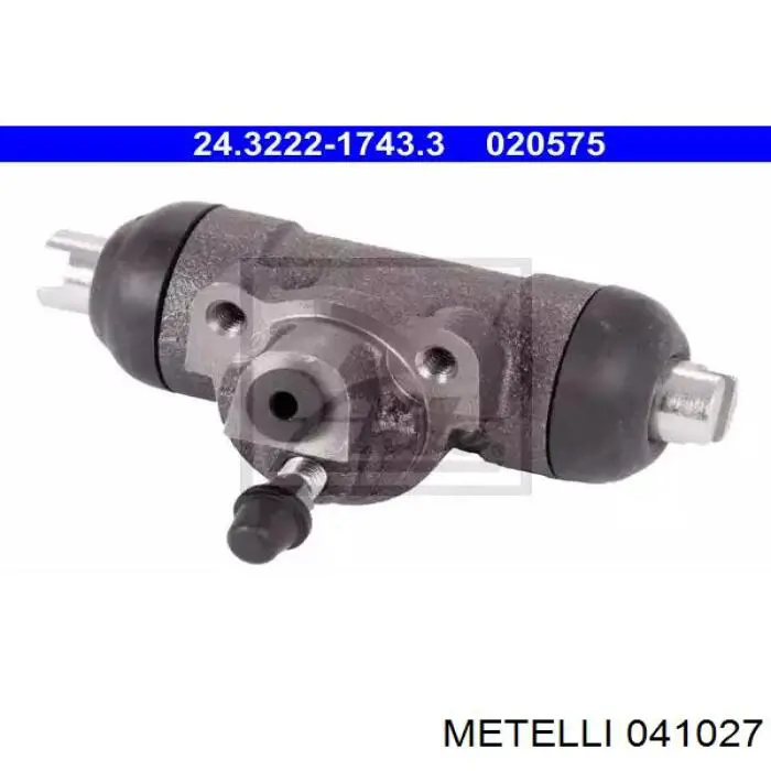Купити 041027 Metelli Циліндр гальмівний колісний/робітник, задній