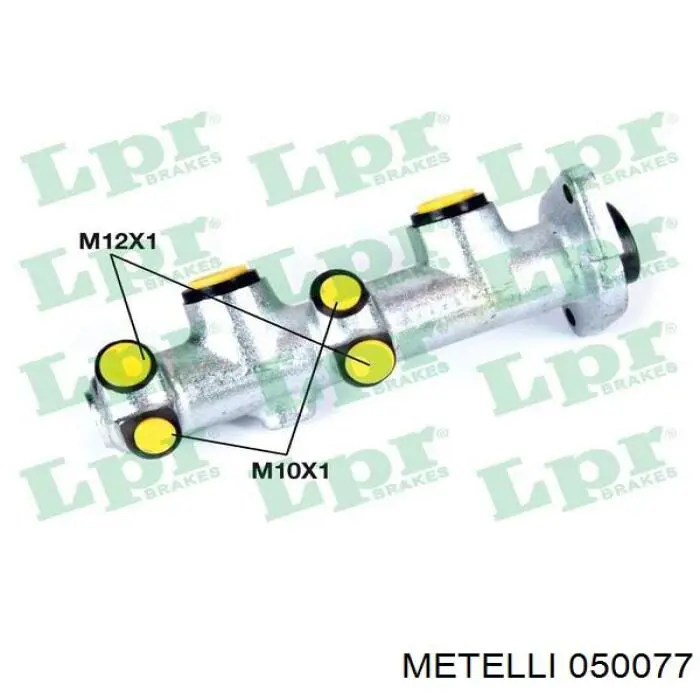 Циліндр головний гальма (Гідротормоз) Metelli 050077 ціна, від 30.45 USD