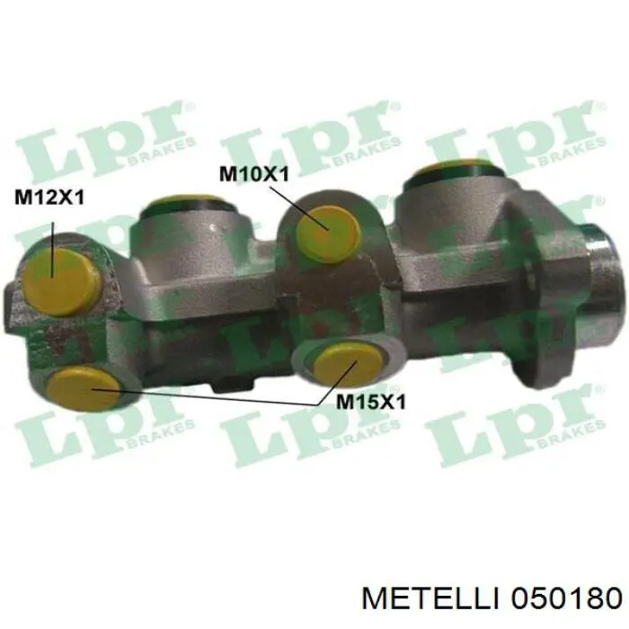Купити 050180 Metelli Головний гальмівний циліндр