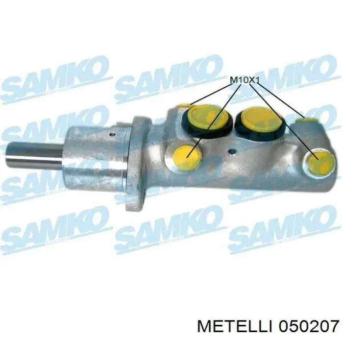 Купити 050207 Metelli Головний гальмівний циліндр