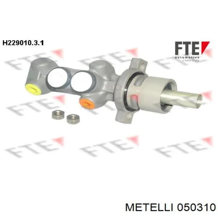 Купити 050310 Metelli Головний гальмівний циліндр