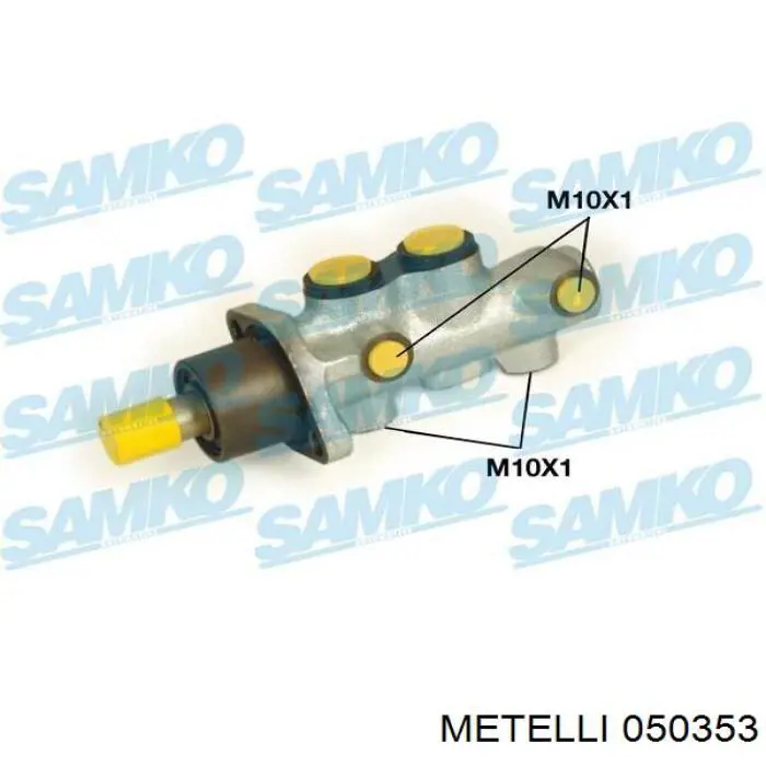 Купити 050353 Metelli Головний гальмівний циліндр