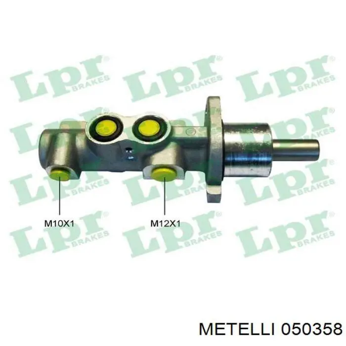 Купити 050358 Metelli Головний гальмівний циліндр