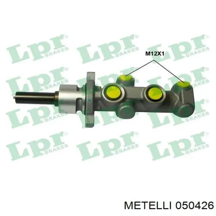 Купити 050426 Metelli Головний гальмівний циліндр