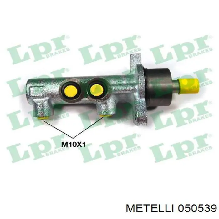Циліндр головний гальма (Гідротормоз) Metelli 050539 ціна, від 68.85 USD