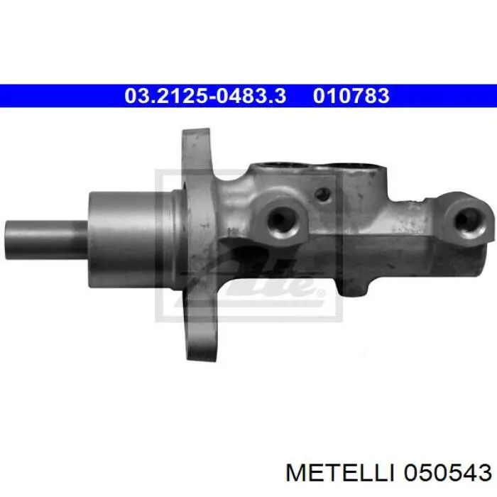 Циліндр гальмівний, головний 050543 Metelli