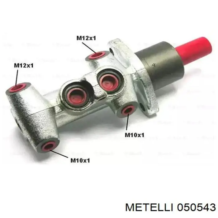 Циліндр головний гальма (Гідротормоз) Metelli 050543 ціна, від 22.50 USD
