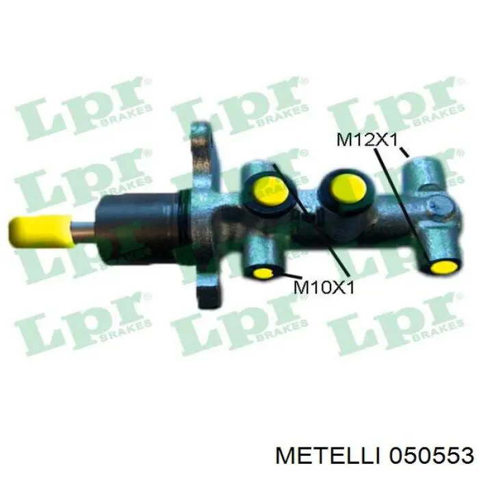 Купити 050553 Metelli Головний гальмівний циліндр