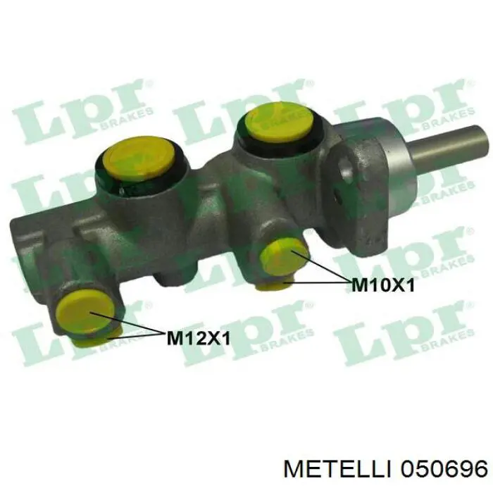 Циліндр головний гальма (Гідротормоз) Metelli 050696 ціна, від 40.62 USD