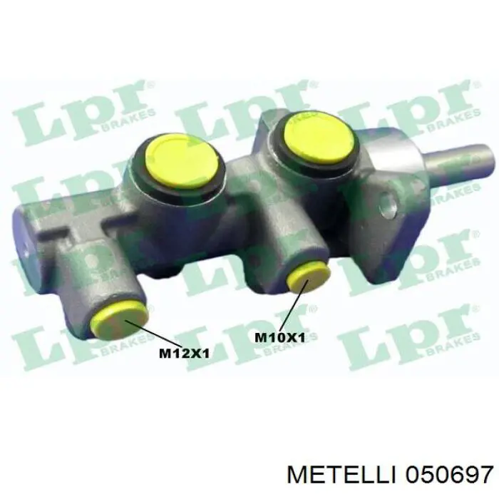 Купити 050697 Metelli Головний гальмівний циліндр
