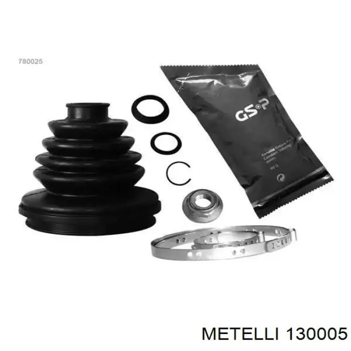 Пильник ШРУСа зовнішній 130005 Metelli