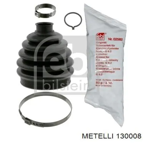 Купити 130008 Metelli Пильник шарніра приводу