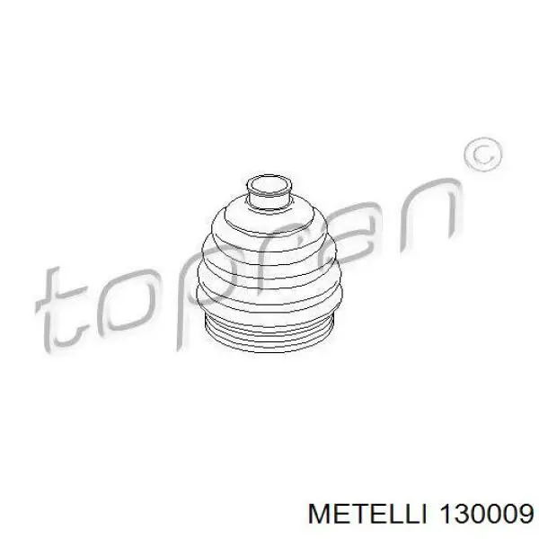Купити 130009 Metelli Пильник шарніра приводу