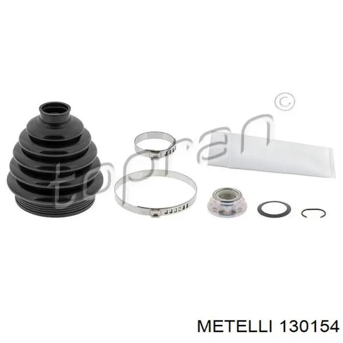 Купити 130154 Metelli Пильник шарніра приводу