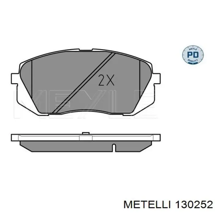 Купити 130252 Metelli Пильник шарніра приводу