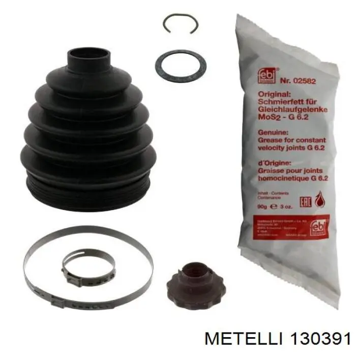 Пильник ШРУСа зовнішній 130391 Metelli