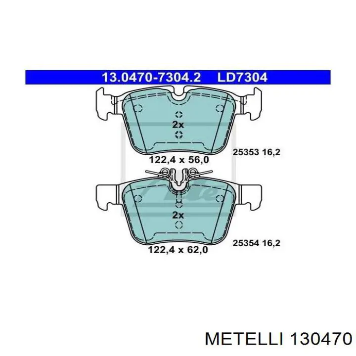 Пильник шарніра кутових швидкостей зовнішній передній Metelli 130470 ціна, від 12.27 USD