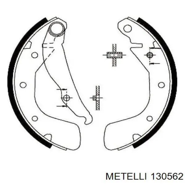 Пильник шарніра кутових швидкостей зовнішній передній Metelli 130562 ціна, від 10.62 USD
