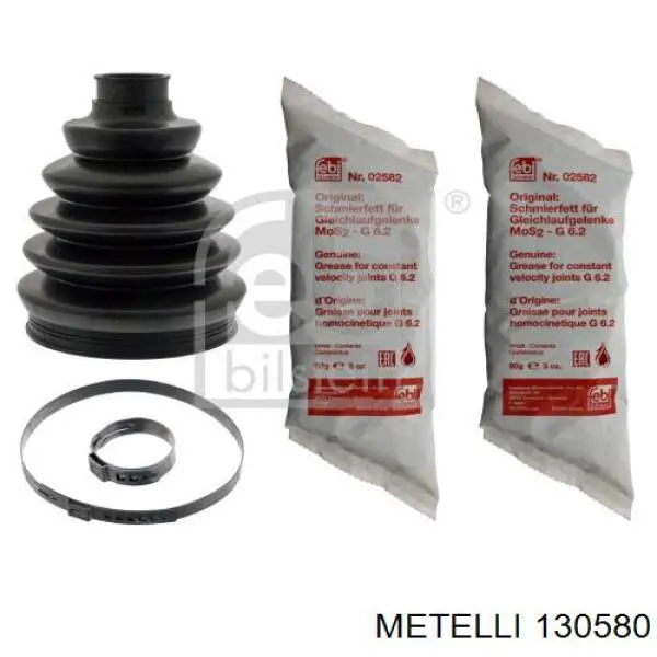 Купити 130580 Metelli Пильник шарніра приводу