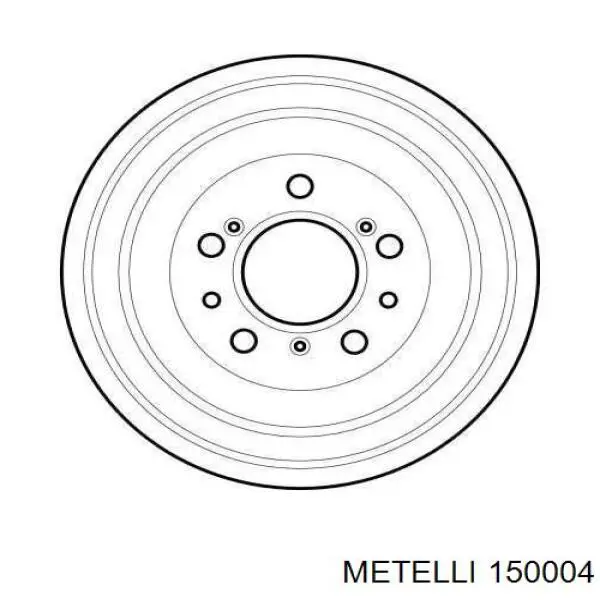 150004 Metelli Граната зовнішня